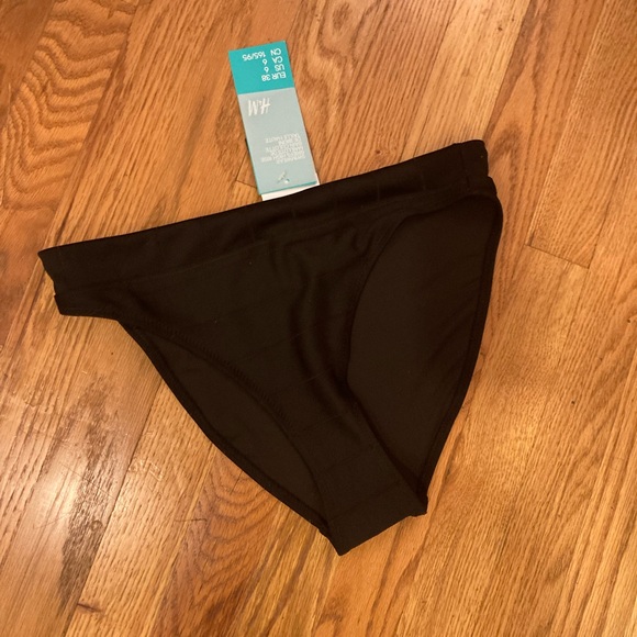 H M Swim H M Bikini Bottom Black Size Nwt Poshmark